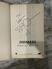 Daniel Quinn Ishmael Signed Paperback 1995 Bantam Turner Award Winner