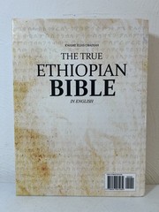 THE TRUE ETHIOPIAN BIBLE COMPLETE in English 88 African Scriptures 6,088 Books