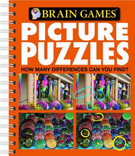 Brain Games Picture Puzzles: How Many Differences Can You Find? No. 5 – GOOD