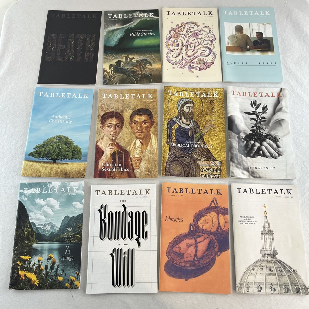 Tabletalk Magazine 2025 Jan–Dec 12 issues full year | Ligonier Ministries