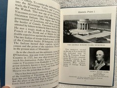 Vtg. Book Tourist Guide To Historic Vincennes IN 40 Pages Illustrated 1947 W/Map