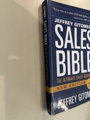 Sales Bible by Jeffrey Gitomer (Paperback, Wiley, New Edition, Social Media Sal…