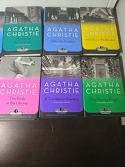 20 Agatha Christie Hercule Poirot & Marple Mystery HC Books Black Dog VG+ Cond