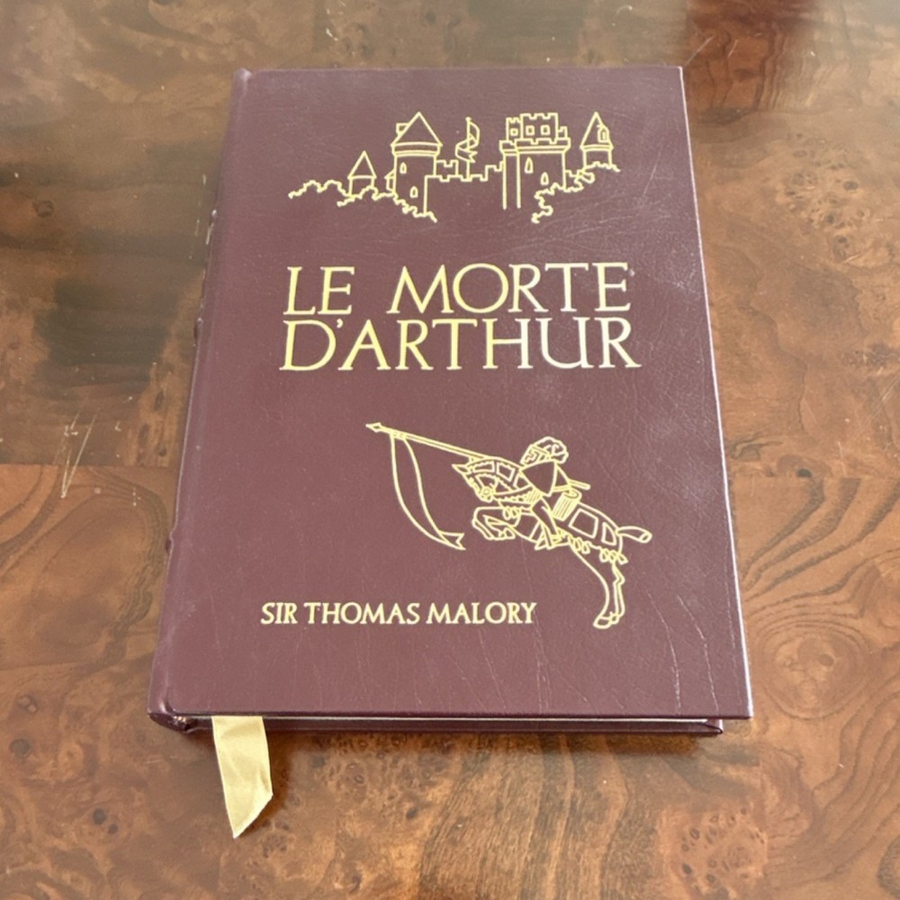 The Easton Press Le Morte D’Arthur Vol 1 Sir Thomas Malory Hardcover Illus 1985
