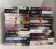 25 Book Lot Complete JOE PICKETT “Game Warden” Series Books 1-25 CJ BOX PB Set