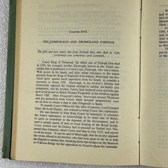 History of the O’BRIENS : from Brian Boroimhe A.D. 1000 to 1945 HCDJ illustrated