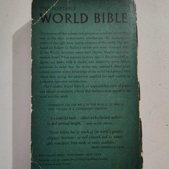 The Portable World Bible Robert O. Ballou Religious Texts Viking Press