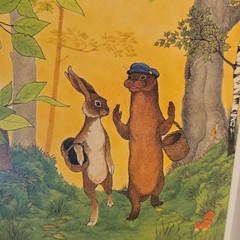 RARE The Country Life of J.B. Rabbit Doris Susan Smith Hardcover 1983 Children