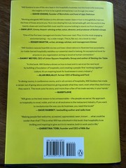 Unreasonable Hospitality by Will Guidara, Hardcover Book…..