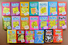 Set of 20 HB DORK DIARIES Books 1-16 by Rachel Renee Russell plus Max Crumbly