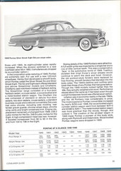 Cars Of The 40s By The Editors Of Consumer Guide 98 Pages 200 Photos Like New