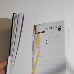 Progress Undated 365 Day Goal Setting, Progress Planner Notebook Black 196 Pages