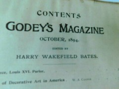 Antique October 1894 Godey’s Magazine Fashion, Advertisements, Short Stories