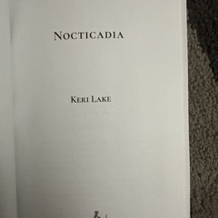 Nocticadia by Keri Lake (2025, Paperback)