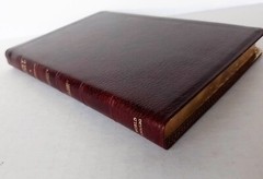 World Bible BURGUNDY GENUINE BONDED LEATHER World’s Thinnest Reference Bible KJV