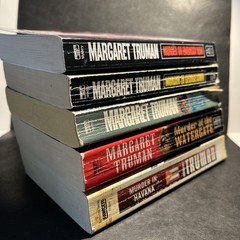 Margaret Truman Paperback Murder Mystery Books, Set Of 5~4 Set In Washington DC