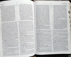 Biblia de Estudio MacArthur,RVR 1960 Letra Grande,Leathersoft, Café, con índice