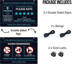 Water-Resistant Rideshare Headrest Signs – Enhance Tips & Maintain Cleanliness