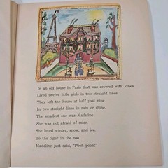 1974 Madeline’s Rescue, By Ludwig Bemelmans Vintage Paperback Children’s Book
