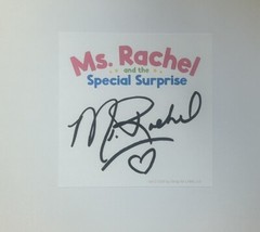 MS RACHEL: And the Special Surprise; Encouraging Speech & Learning SIGNED BOOK
