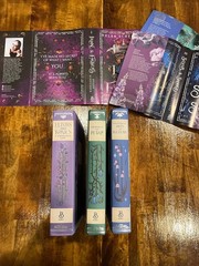 Fairyloot exclusive The Ashes of Thezmarr by Helen Scheuerer signed set