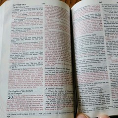 Holy BIBLE NIV Thinline Black Bonded Leather Zondervan 2002