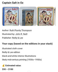 A Collection of Vintage Oz books Over 30 books for your enjoyment.