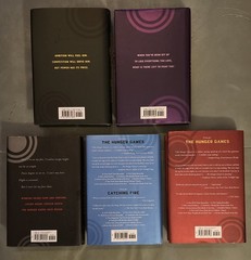 The Hunger Games 5 Book Complete Set, by Suzanne Collins (Hardcover)