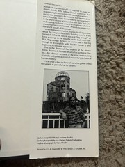The Making of the Atomic Bomb by Richard Rhodes 1986 First Edition HC DJ VTG