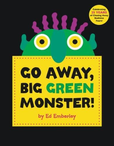 Go Away, Big Green Monster! – Hardcover By Ed Emberley – GOOD