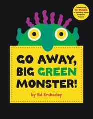Go Away, Big Green Monster! – Hardcover By Ed Emberley – GOOD