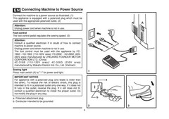 SINGER 1408 1409 Instruction Manual – STEEL WIRE BINDER – PROTECTIVE COVERING
