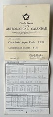 Vintage Astro*Carto*Graphy Astrology Circle Books Computer Calculations Calendar