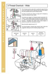 BABY LOCK Victory BLS3 Serger Instruction Manual – WIRE BOUND – TOUGH COVERS