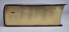 ESV Large Print Brown/Cordovan TruTone Portfolio Design STUDY BIBLE NEW IN BOX