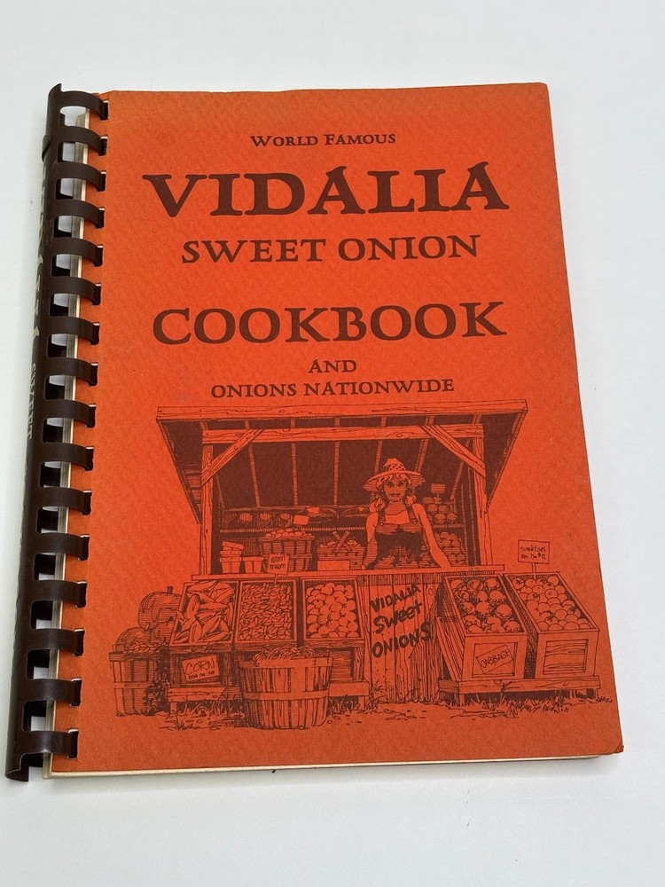 World Famous Vidalia Sweet Onion Cookbook 1982 Jim Wynn Wimmer Bros
