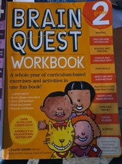 BRAIN QUEST Workbook grade 1, 2, 3, 4, 5 ,and 6 summer book lot