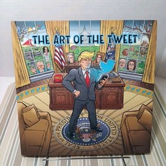 ​The Art of the Tweet Donald Trump Hardcover Book 2021 Ben Garrison Art