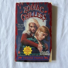 Zodiac Chillers: Twisted Taurus by Ellen Steiber (1995) Vintage YA Horror Rare