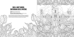 Gardens: A Smithsonian Coloring Book, Smithsonian Institution, Very Good Book