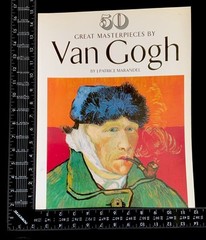 Van Gogh – 50 Great Masterpieces In Color, Soft Cover, 1984, 104 Pages, Like New