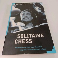 Solitaire Chess by Bruce Pandolfini (2005, Paperback)