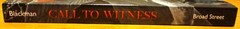 2020 Call To Witness by Sherry Blackman SIGNED Softcover Book 304 Pages