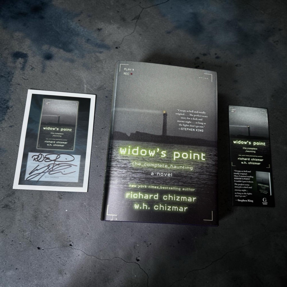 Widow’s Point The Complete Haunting Richard & W H Chizmar Signed Book Plate