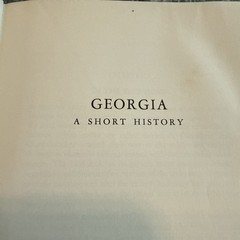 Vintage Georgia A Short History by E. Merton Coulter 1947 Illustrated Book HC