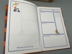 Travel Journel Hardback Book for Kids, 6 x 9 Inches, 100 pages