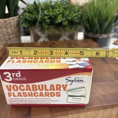 Sylvan Learning 3rd Grade Vocabulary Flashcards – 240 Cards, 10 Customizable