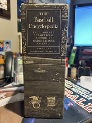 1969 The Baseball Encyclopedia 1st Printing Huge HC Book w/Slipcase 2,325+ pages