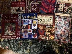 Quilting Books Lot of 9 Paperback Quilters Books Mandala Country Folk