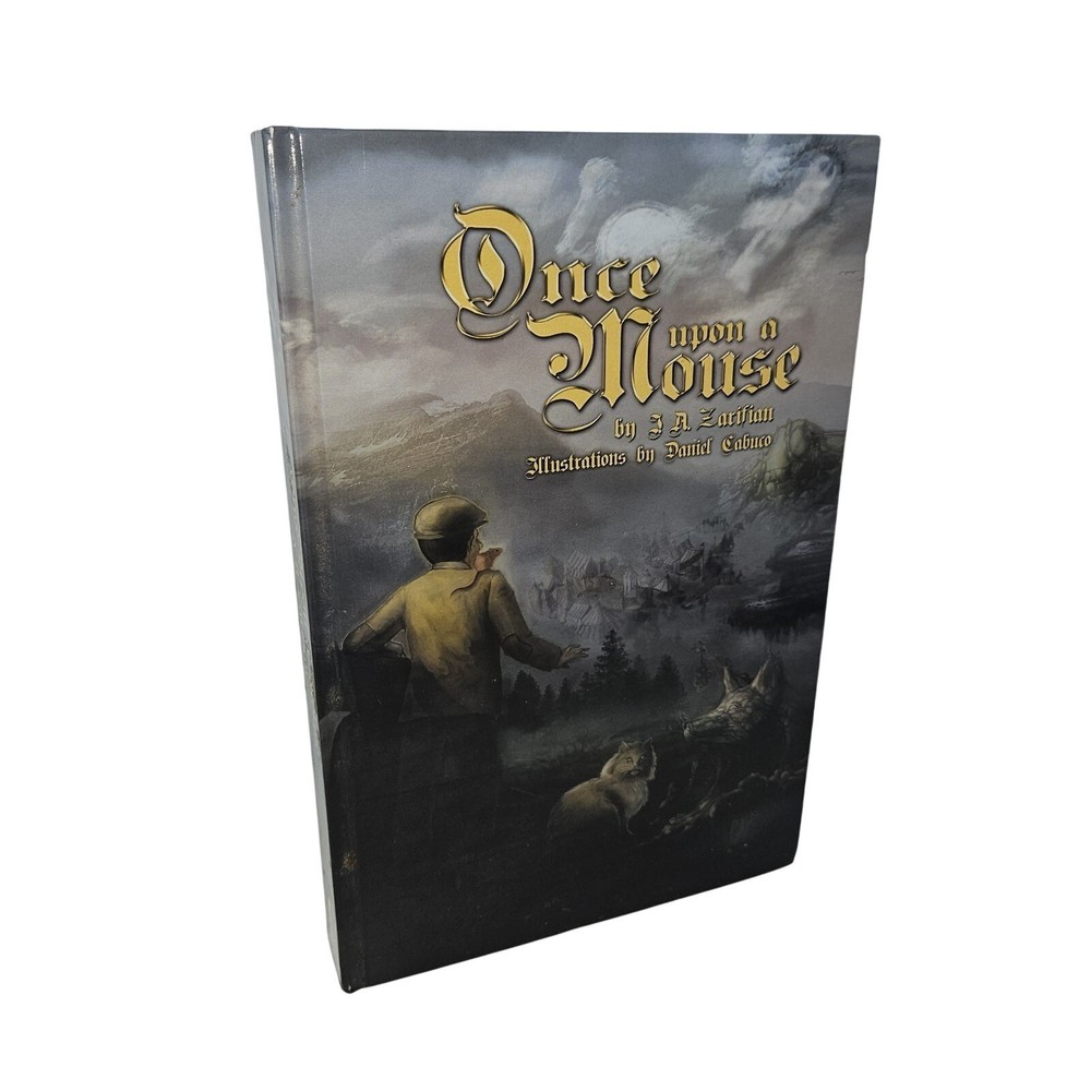 Once Upon A Mouse J.A. Zarifian HC Signed by author & Illustrator 9781787105102